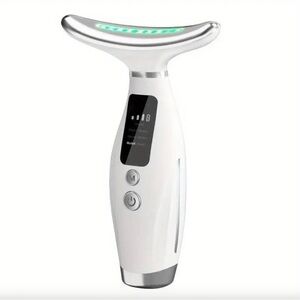 White 7 LED Facial & Skin Care Device for women
neck and face massager.